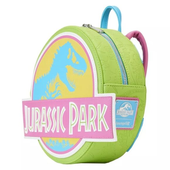 NEW Loungefly Jurassic Park 30th Anniversary Mini Backpack SDCC Limited Edition - Picture 3 of 16